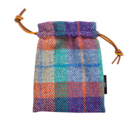 Jura Sunset Harris Tweed Drawstring Pouch - Fyfe Golf