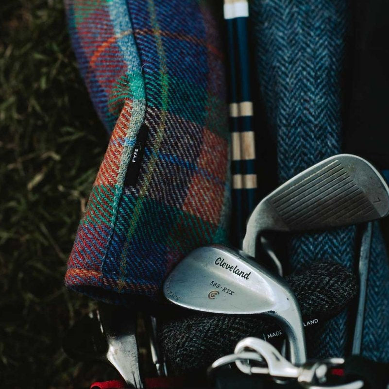 Jura Sunset Harris Tweed Headcover - Fyfe Golf
