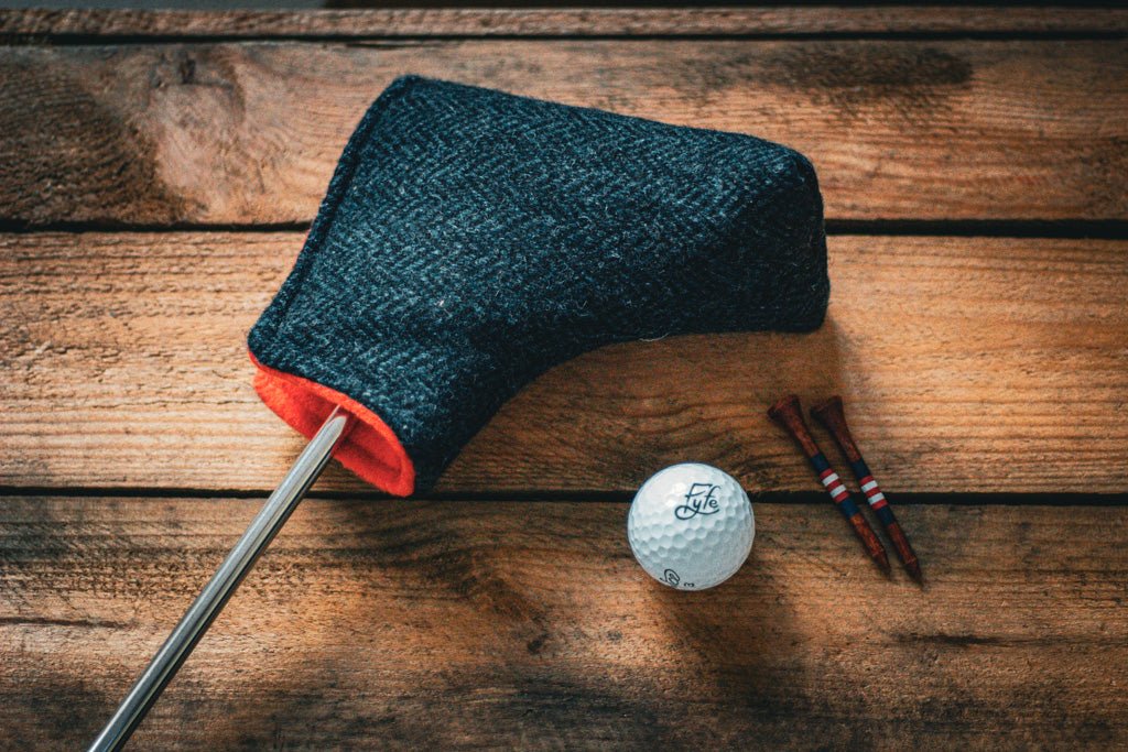 Legends of the Loch Harris Tweed Blade Putter Cover - Fyfe Golf