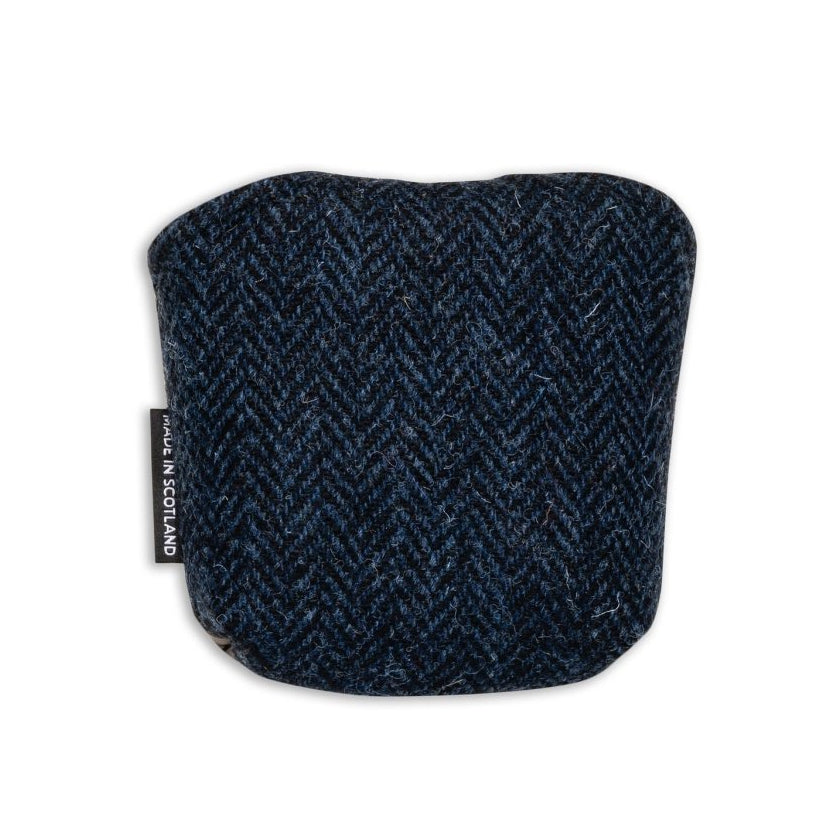 Legends of the Loch Harris Tweed &amp; Leather Mallet Putter Cover - Fyfe Golf