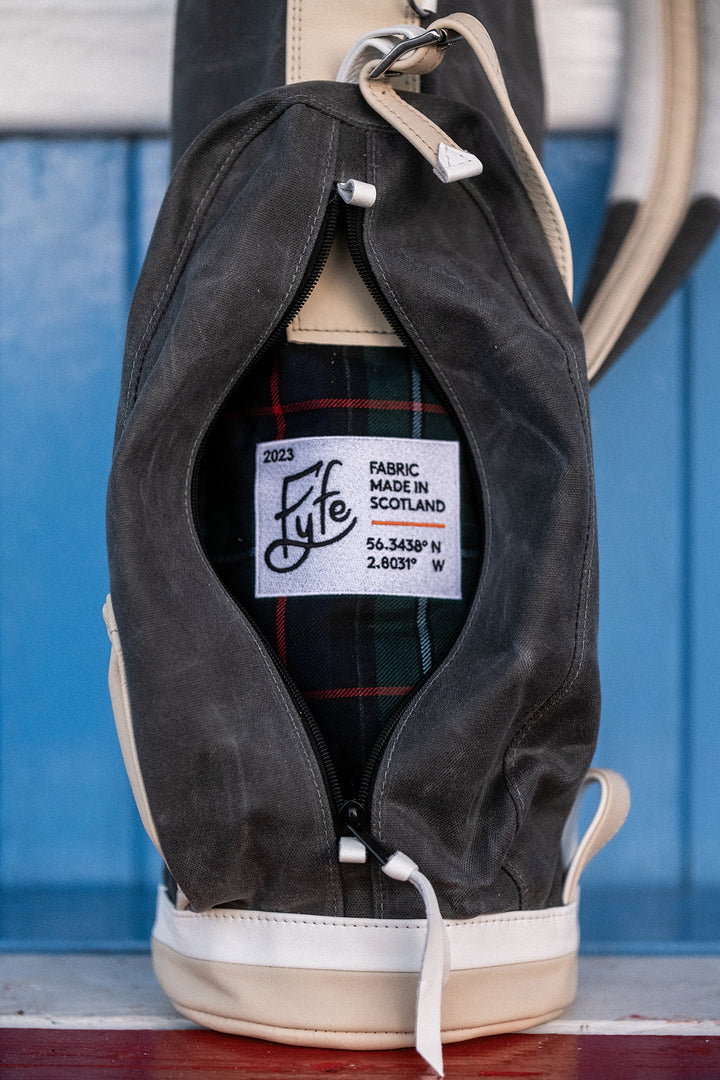 Fyfe Golf Made in Scotland golf bag detail