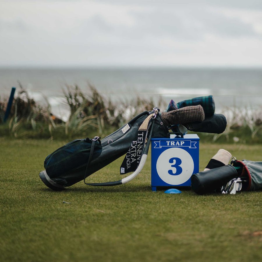 Old Malt Harris Tweed Headcover - Fyfe Golf