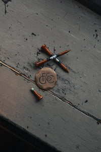 Shooters Club Monogram Bronze Hand Forged Ball Marker - Fyfe Golf