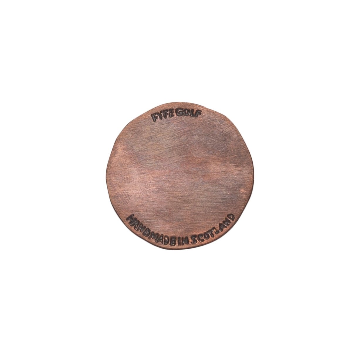 Shooters Club Monogram Copper Hand Forged Ball Marker - Fyfe Golf