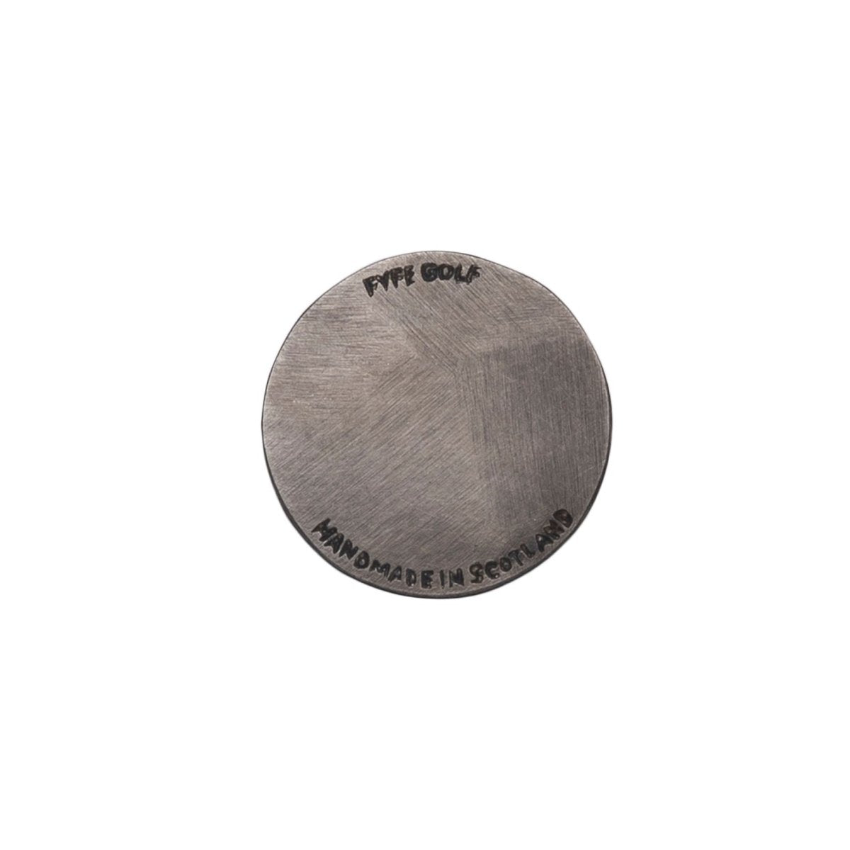 Shooters Club Monogram Steel Hand Forged Ball Marker - Fyfe Golf