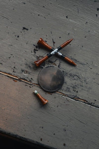 Shooters Club Monogram Steel Hand Forged Ball Marker - Fyfe Golf