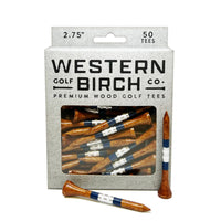 Western Birch x Fyfe Premium Bamboo Golf Tees - Fleetwood - Fyfe Golf