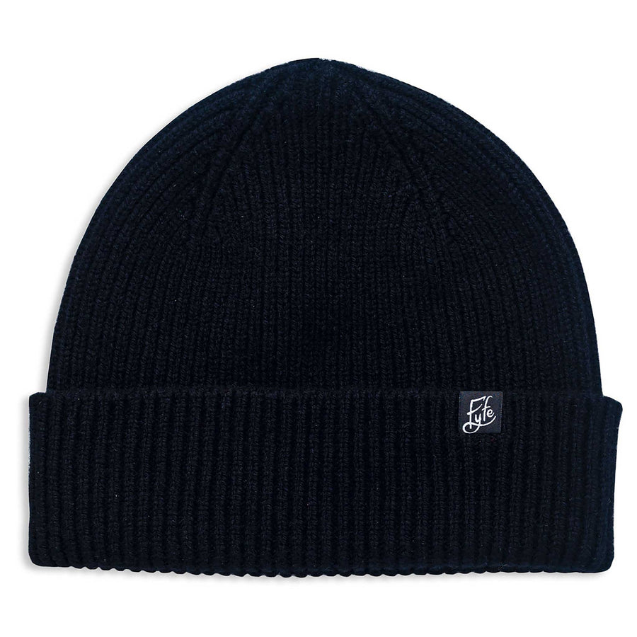 Links Merino Beanie - Black Munro