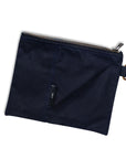 Lochmor Navy Waxed Canvas Zipped Valuable Pouch