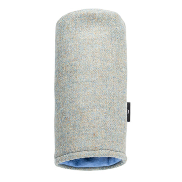 Light Grey Harris Tweed golf headcover