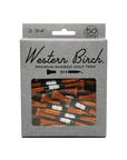 Western Birch x Fyfe Premium Bamboo Golf Tees - Thunderbird