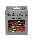 Western Birch x Fyfe Premium Bamboo Golf Tees - Continental