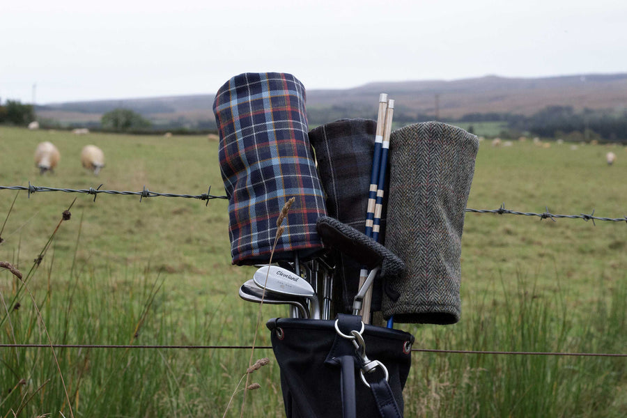 Huntsman Harris Tweed Headcover