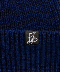 Links Merino Beanie - North Sea Navy - Fyfe Golf
