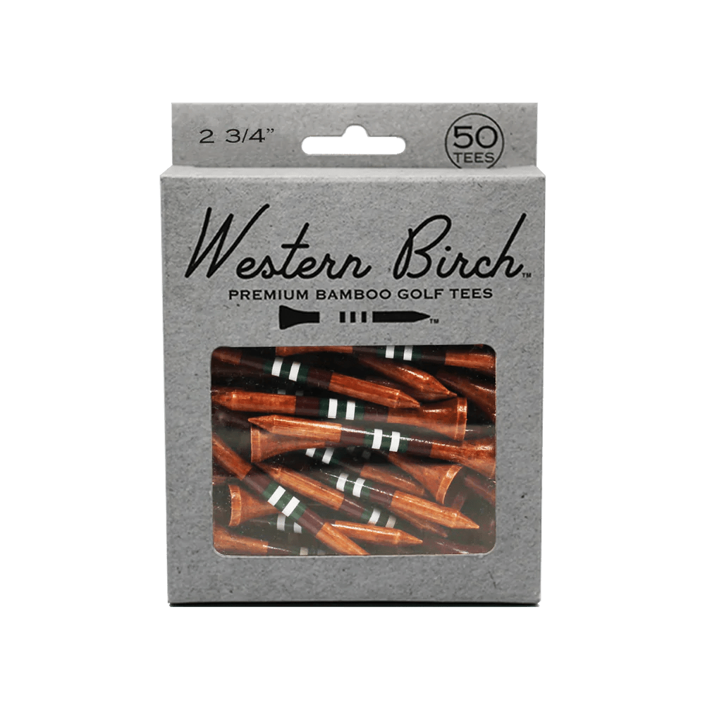 Western Birch x Fyfe Premium Bamboo Golf Tees - Model Tee - Fyfe Golf